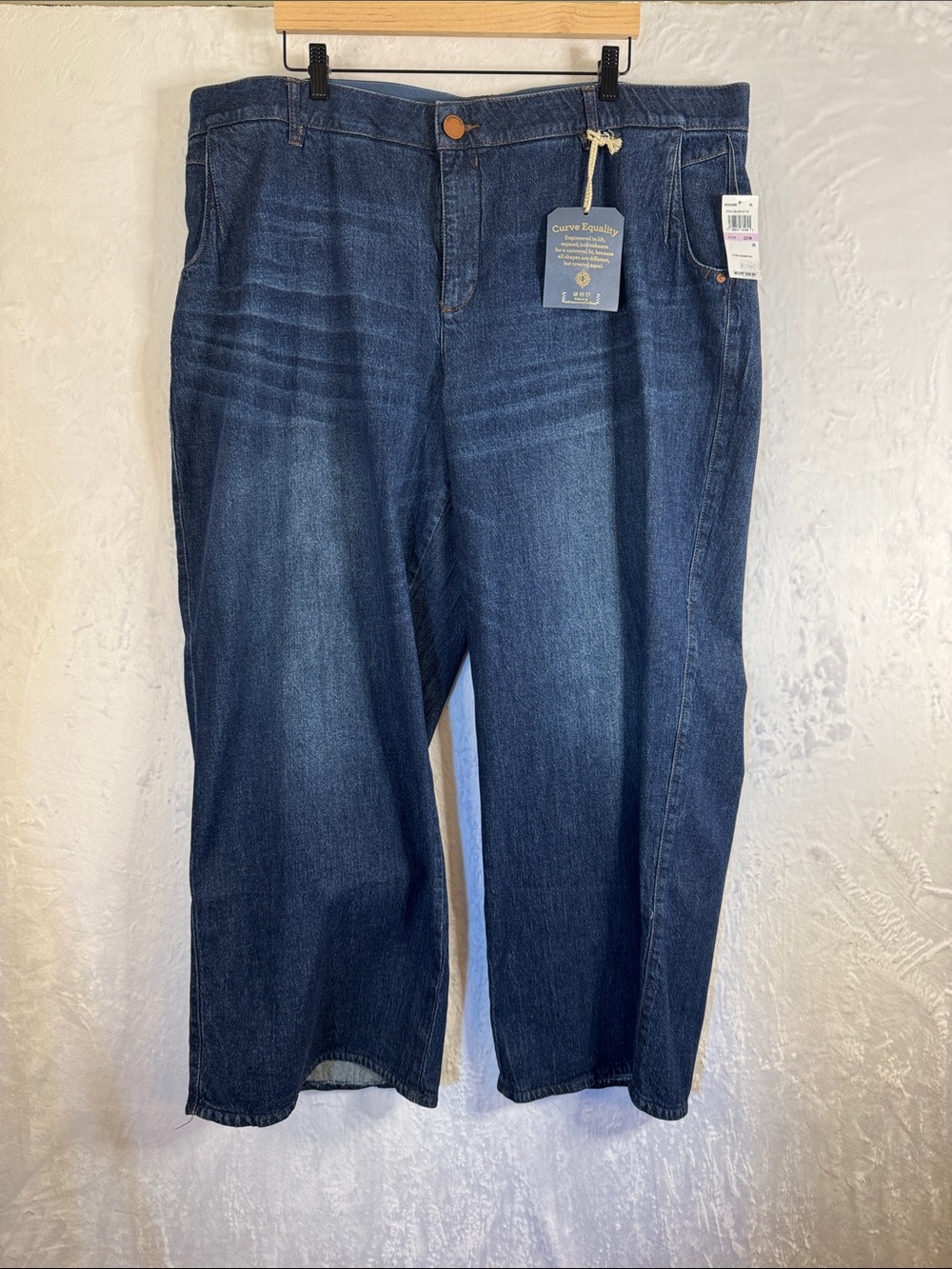 Democracy Womens Wide Leg Jeans Size 22 NWT